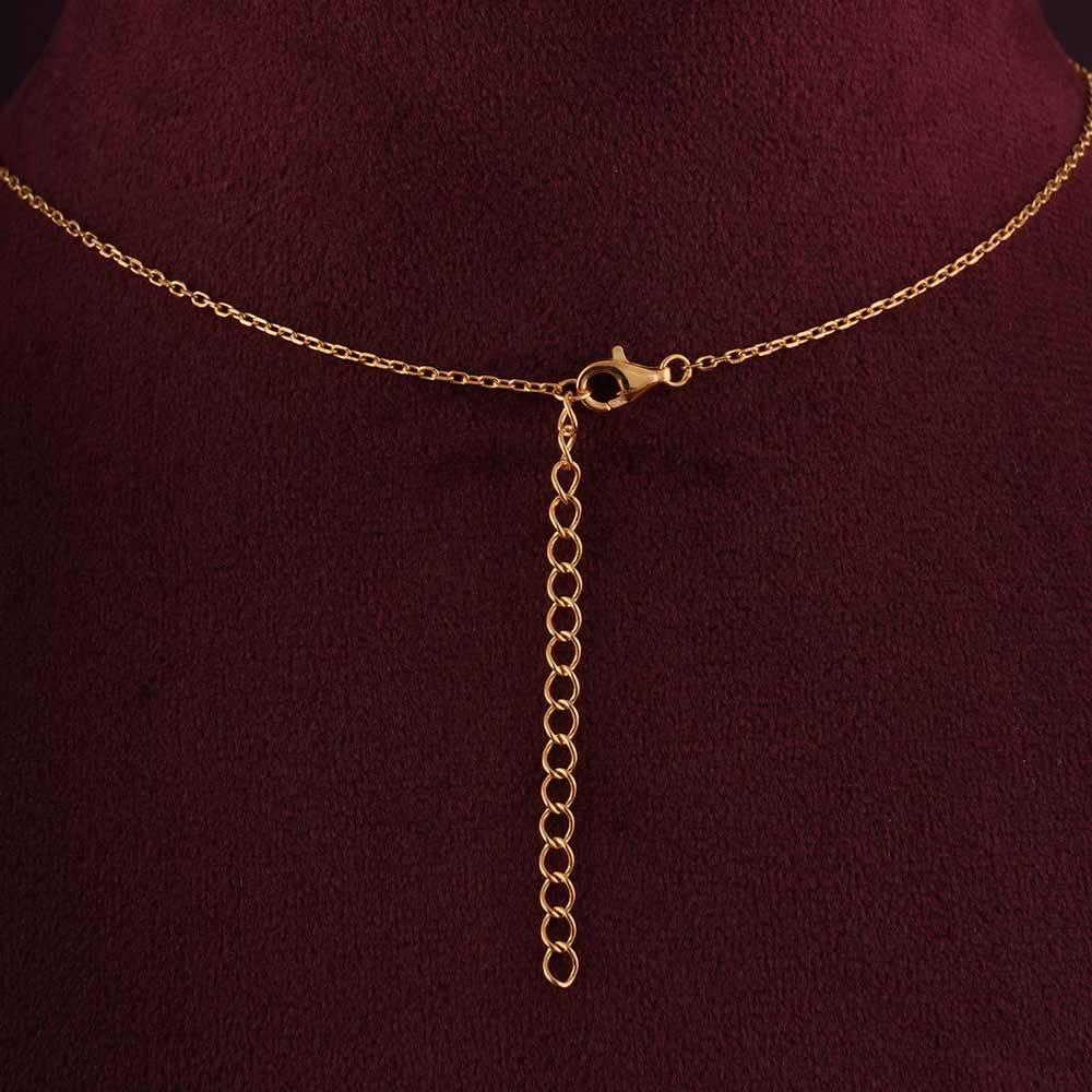 925 Sterling Silver Festival Blink Pendant Necklace For Womens - Waterproof & Anti Tarnish : PMWSTNC119-G