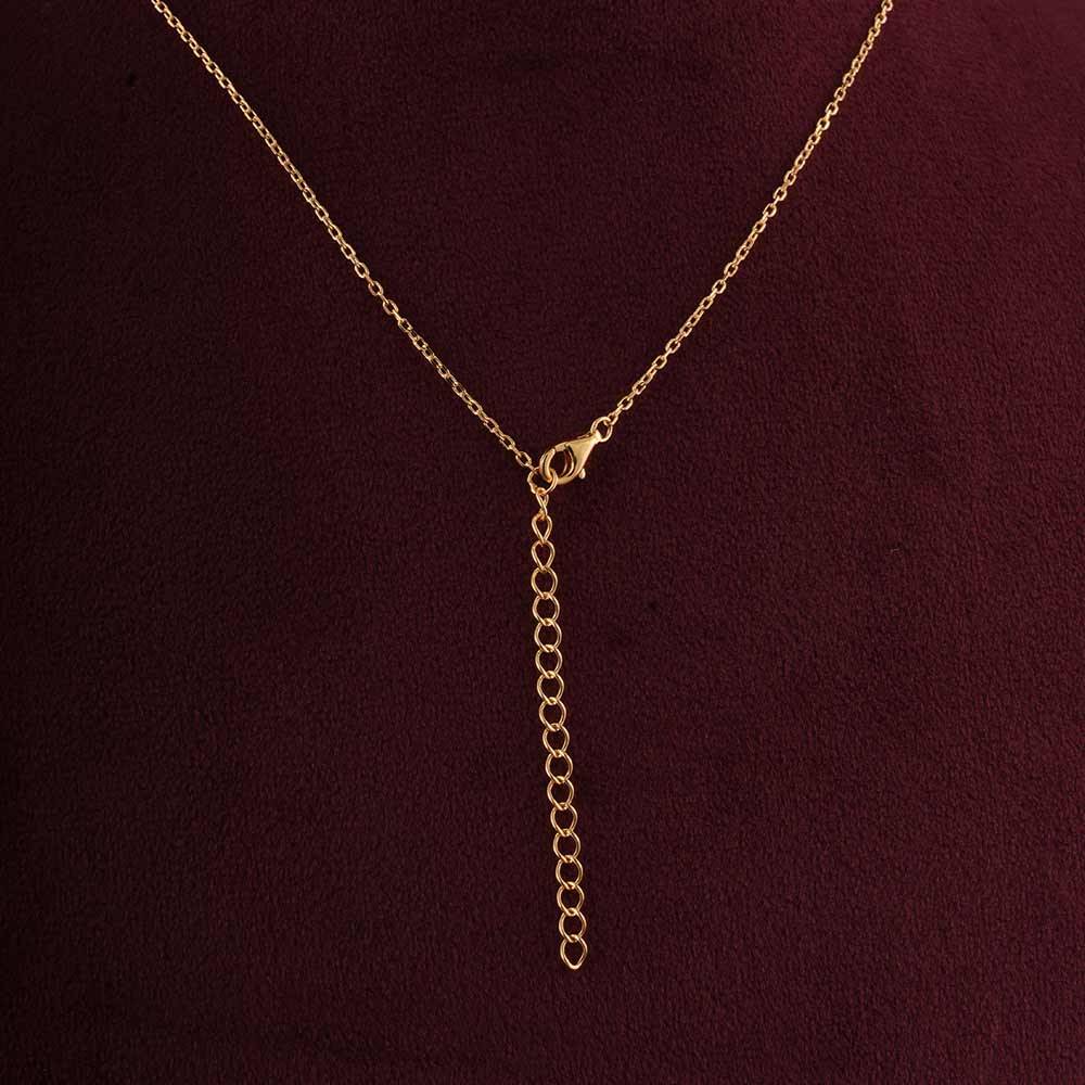 925 Sterling Silver Golden Sunrise Heart Pendant For Womens - Waterproof & Anti Tarnish : PMWSTNC137-G