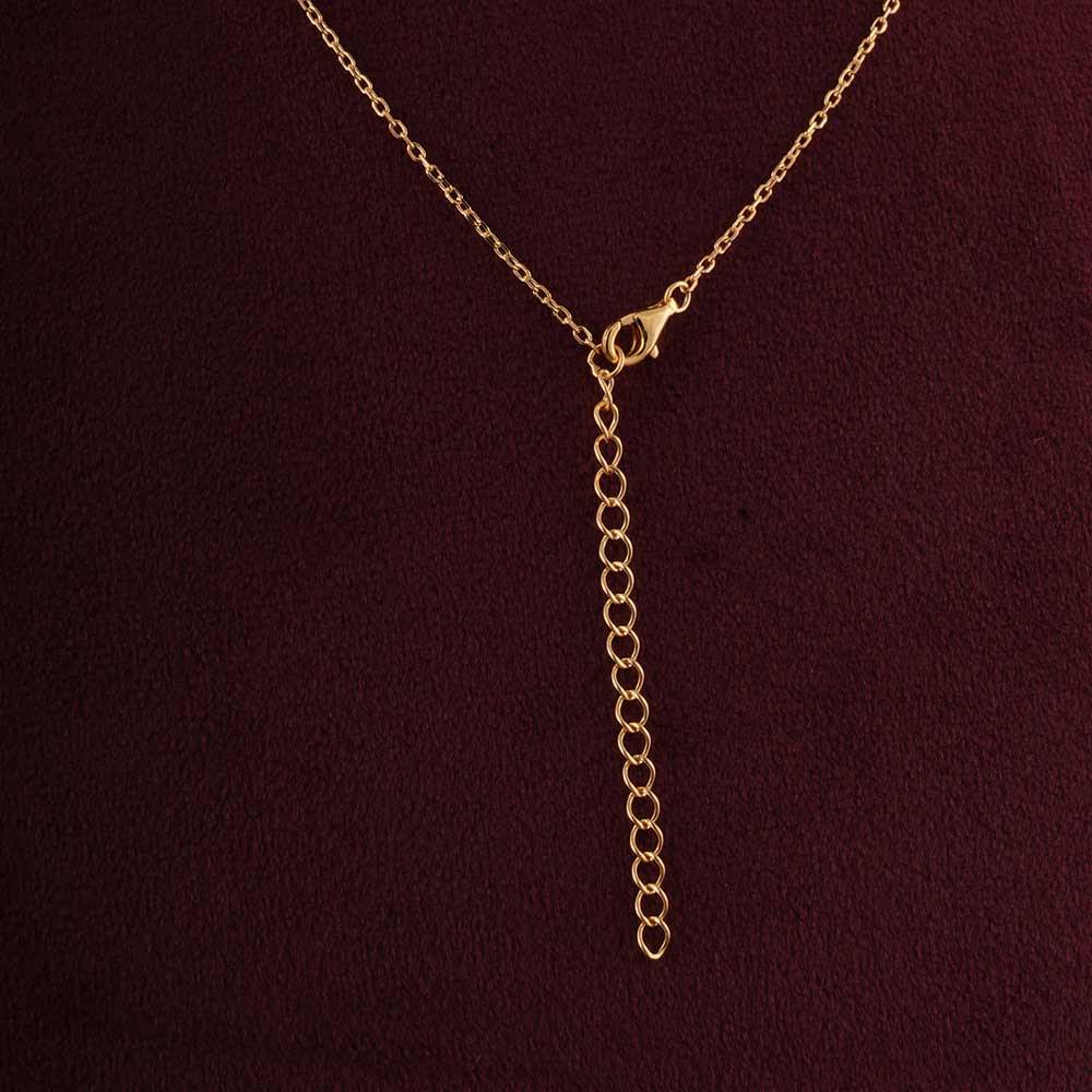 925 Sterling Silver Aquablue Cluster Pendant For Womens - Waterproof & Anti Tarnish : PMWSTNC143-G