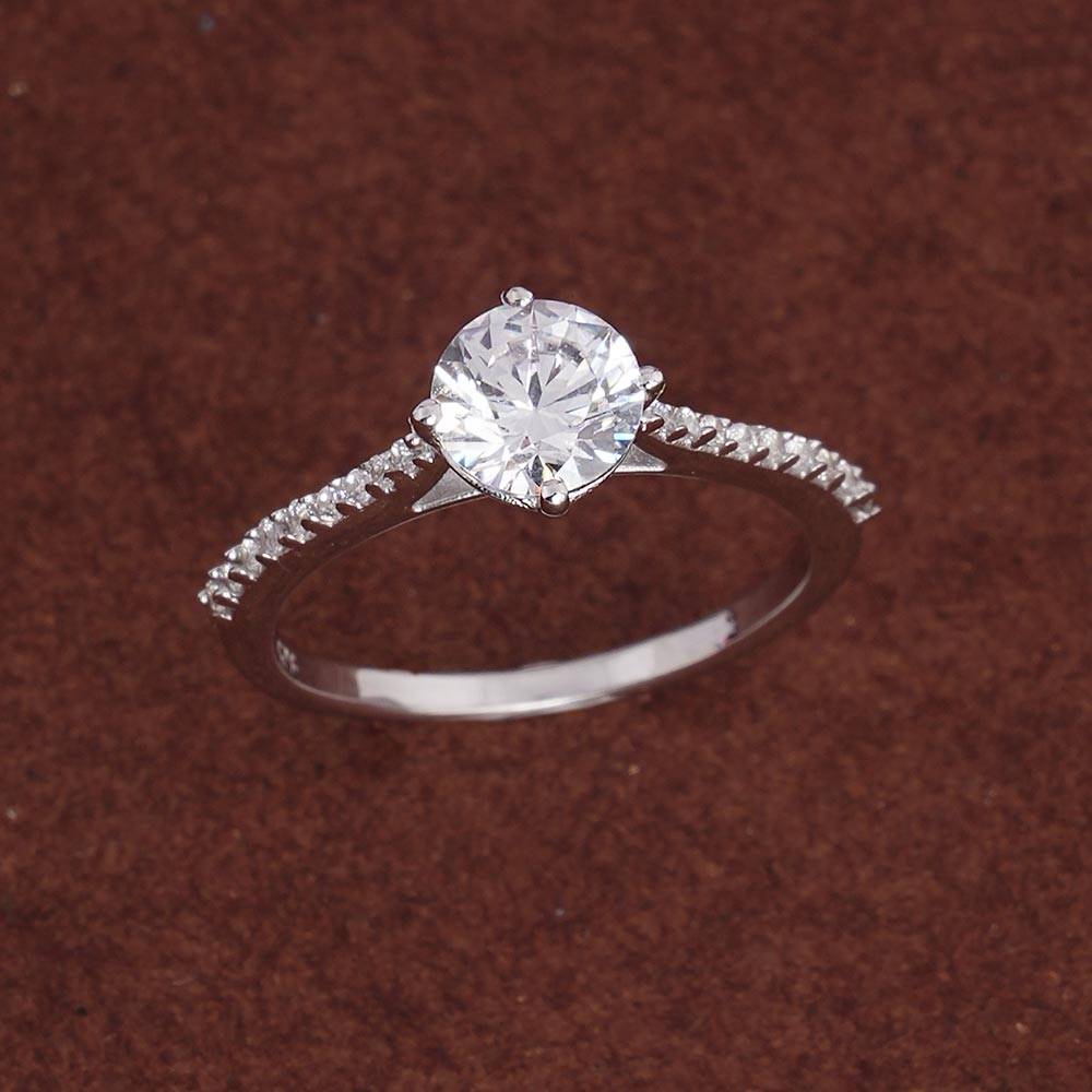 Palmonas 925 Sterling Silver Soulmate Spark 925 Silver Ring For Womens : PMWSTRG382-S-6