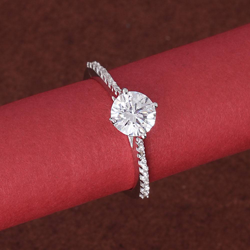 Palmonas 925 Sterling Silver Soulmate Spark 925 Silver Ring For Womens : PMWSTRG385-S-7