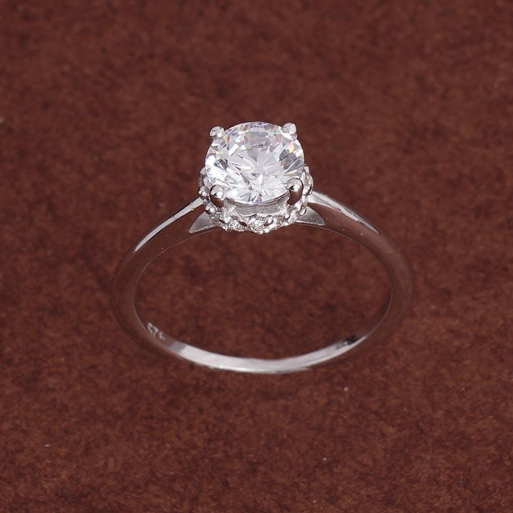 Palmonas 925 Sterling Silver 925 Silver Promise Ring For Womens : PMWSTRG389-S-7