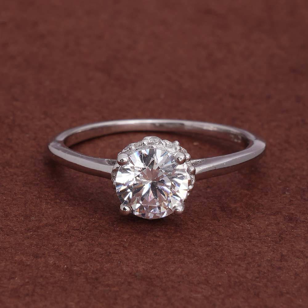 Palmonas 925 Sterling Silver 925 Silver Promise Ring For Womens : PMWSTRG389-S-7