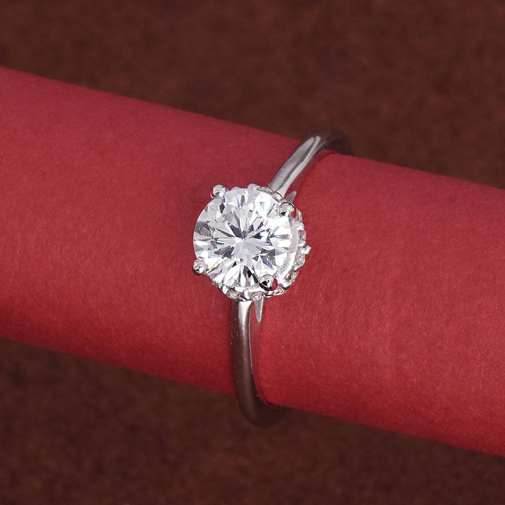 Palmonas 925 Sterling Silver 925 Silver Promise Ring For Womens : PMWSTRG389-S-7