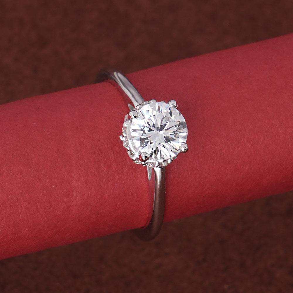 Palmonas 925 Sterling Silver 925 Silver Promise Ring For Womens : PMWSTRG389-S-7