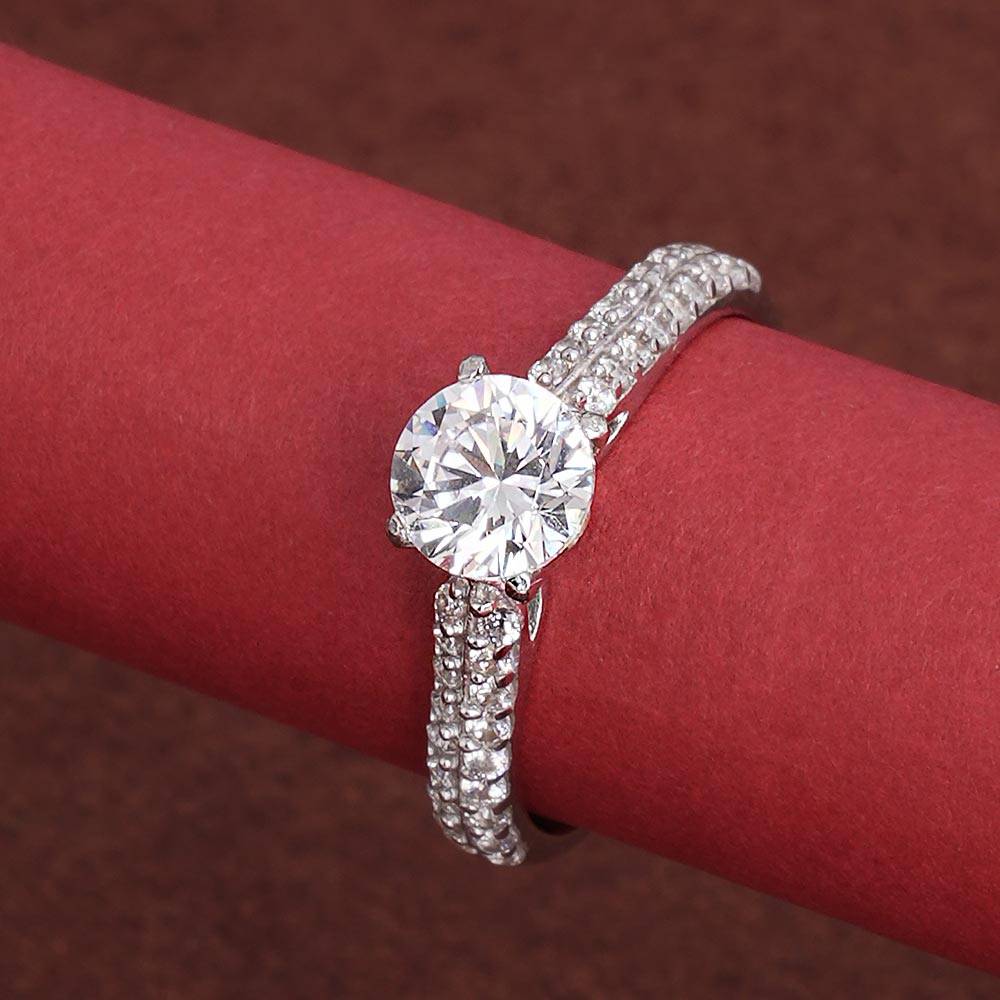 Palmonas 925 Sterling Silver CupidâS Rose Glow 925 Dilver Ring For Womens : PMWSTRG417-S-6