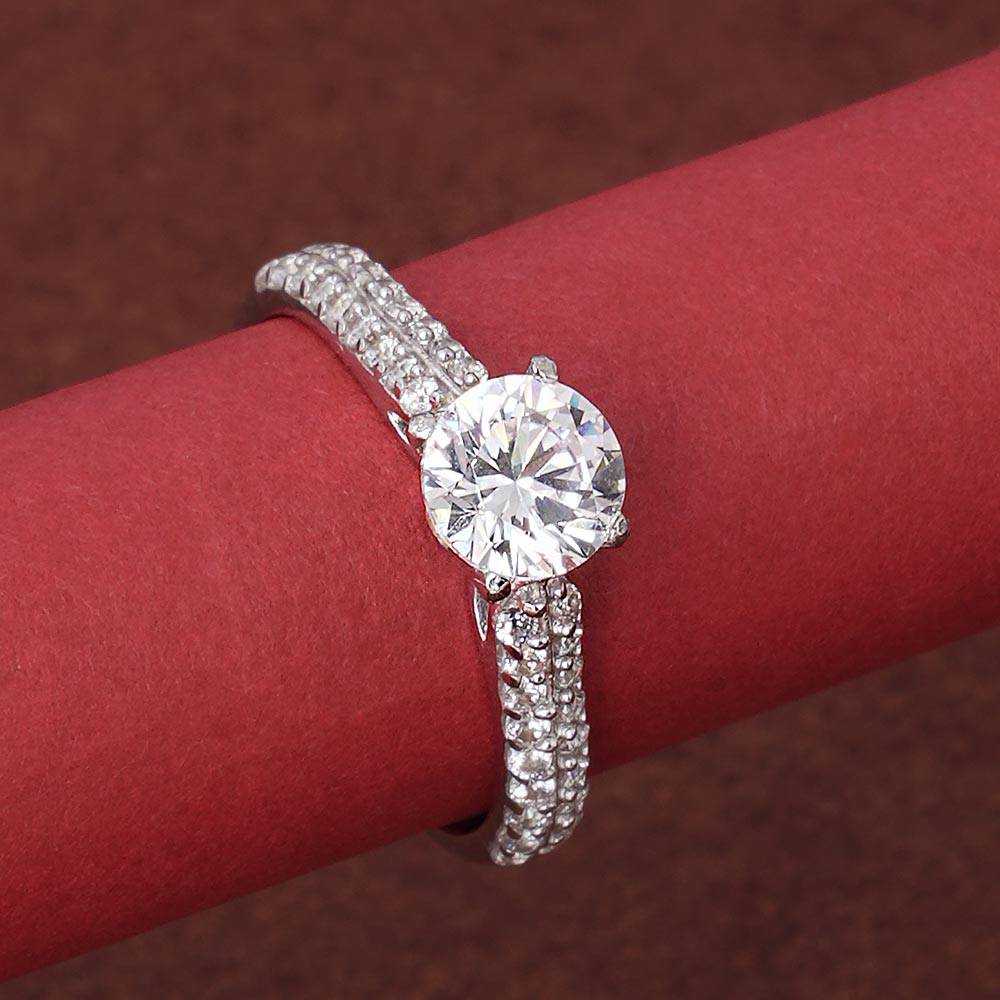 Palmonas 925 Sterling Silver CupidâS Rose Glow 925 Dilver Ring For Womens : PMWSTRG418-S-7