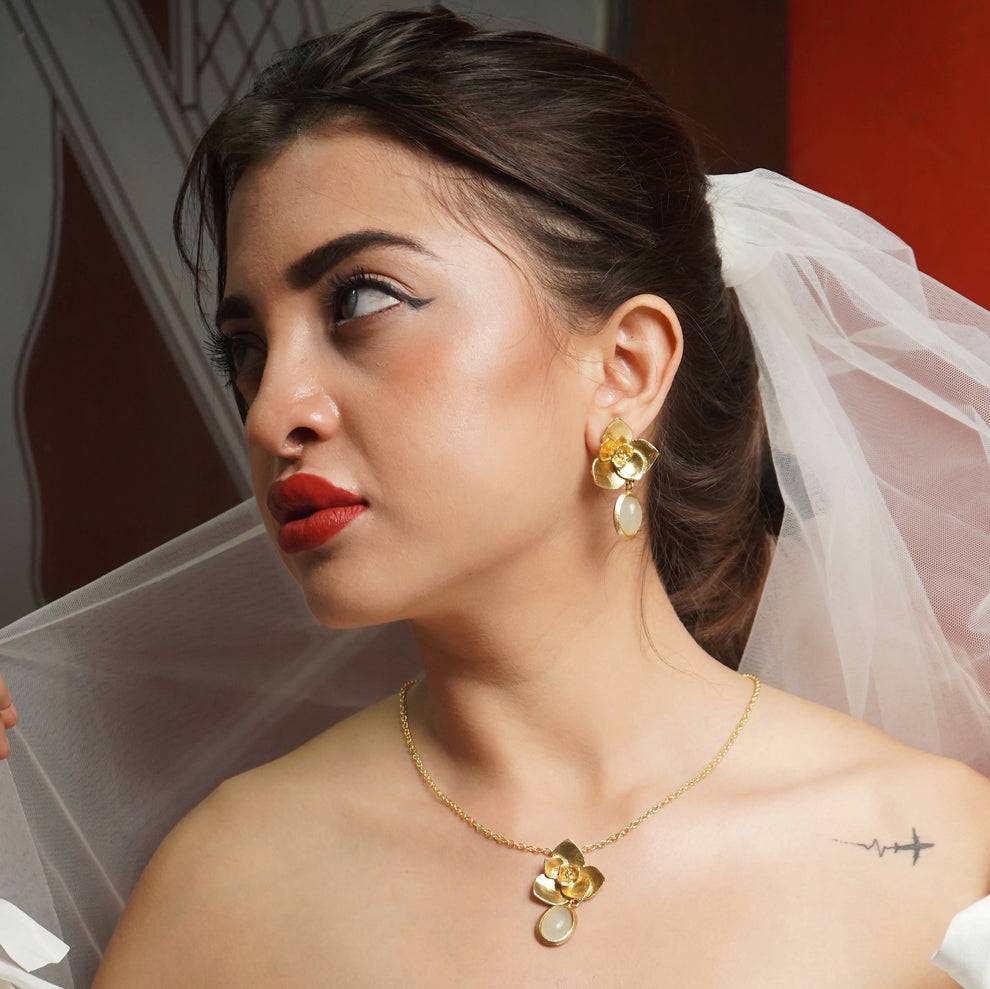 Fresh As A Daisy Earrings : GRE03