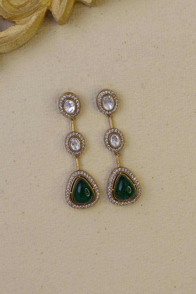 Kundan Starlight Earrings : PRERJBR24JUL8070