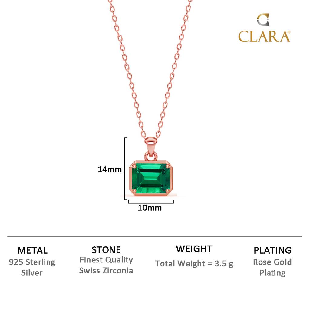 925 Silver Celia Chain Pendant : CSPSP45