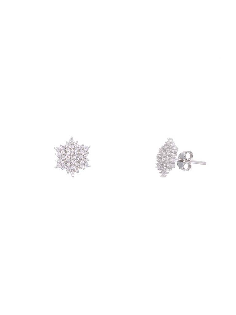 Sterling Snowflake Pendant With Chain Set : PSCP285-S-NA