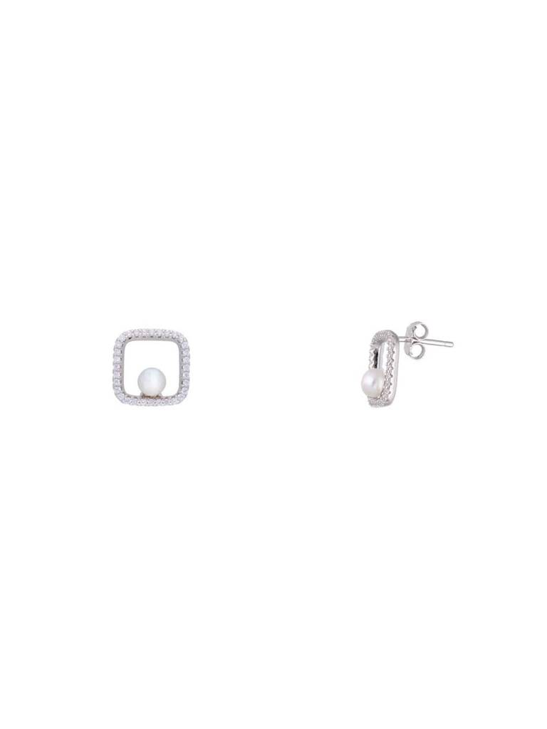 Sterling Enchanting Enclosure Pearl Pendant With Chain & Earrings Set : PSCP70-S-NA