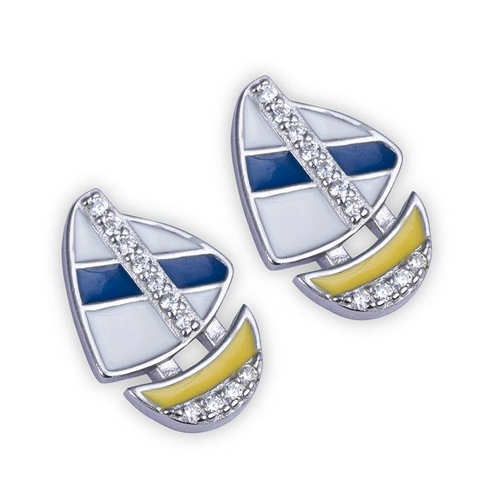 Sunny Sailboat Pendant Set : PS33