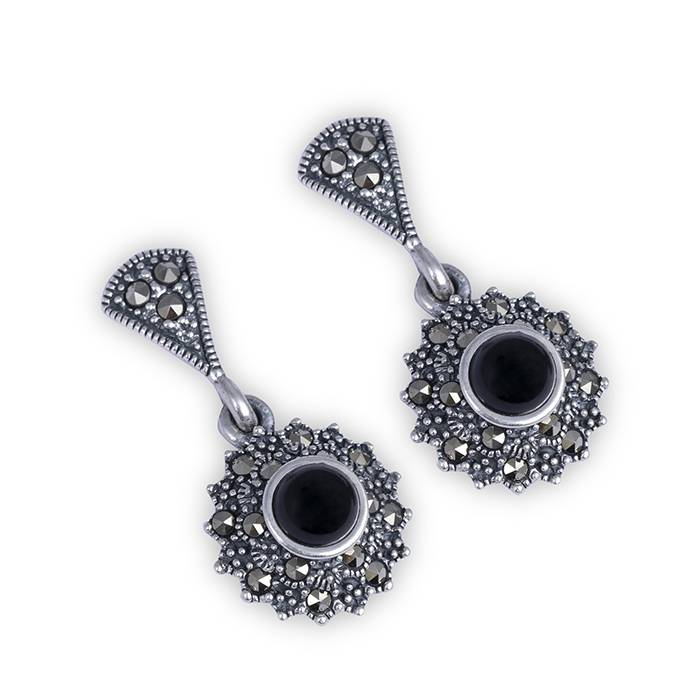 Ornate Eclipse Pendnat Set