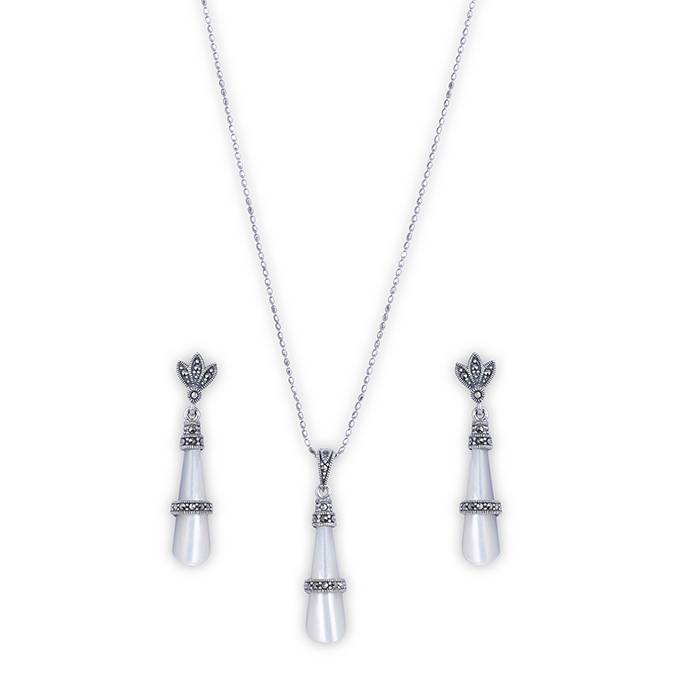 Glitz Dangle Pendant Set