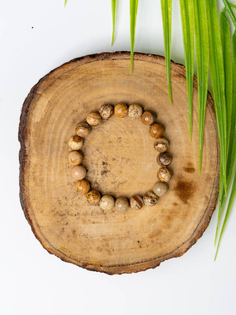 Picture Jasper Bracelet : LAABL85-65-S