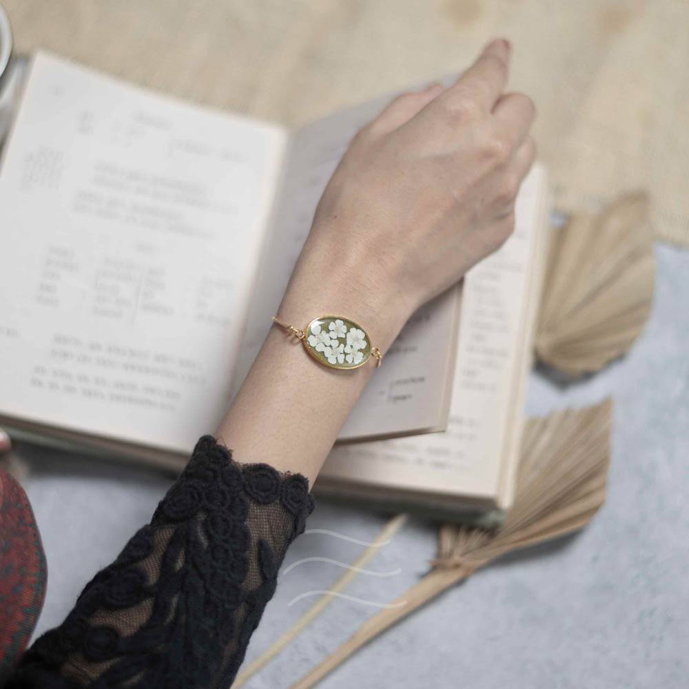 Porcelain Doilies Bracelet : LA-FF-B-PDB