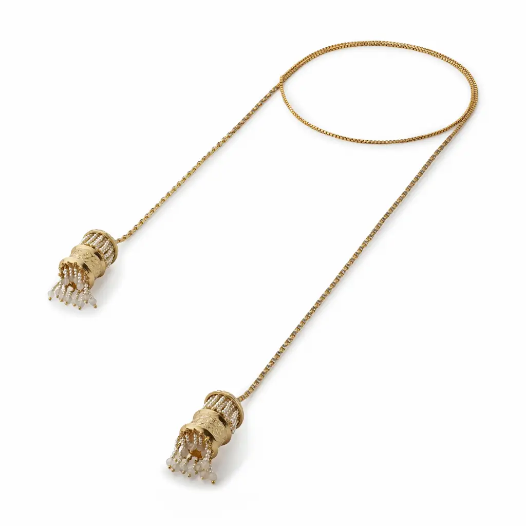 Amelia Flowing Necklace By Jj Valaya : 3084
