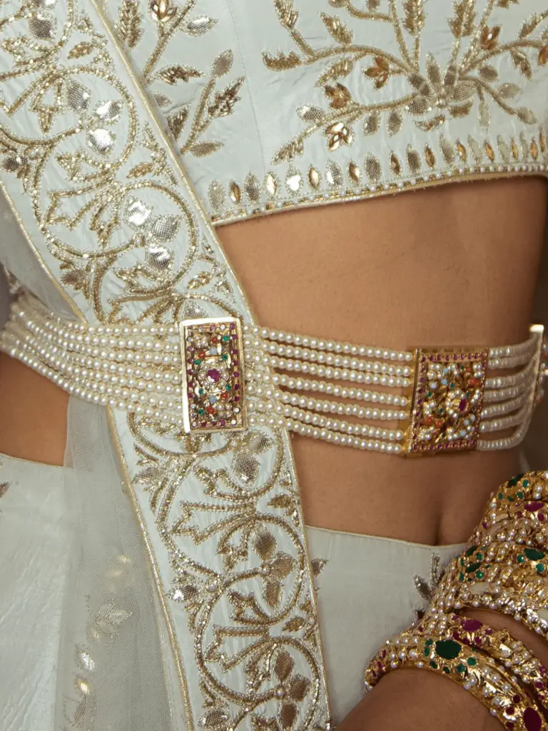 Bridal Jadau Kamarbandh (Waistbelt) : QJ012131