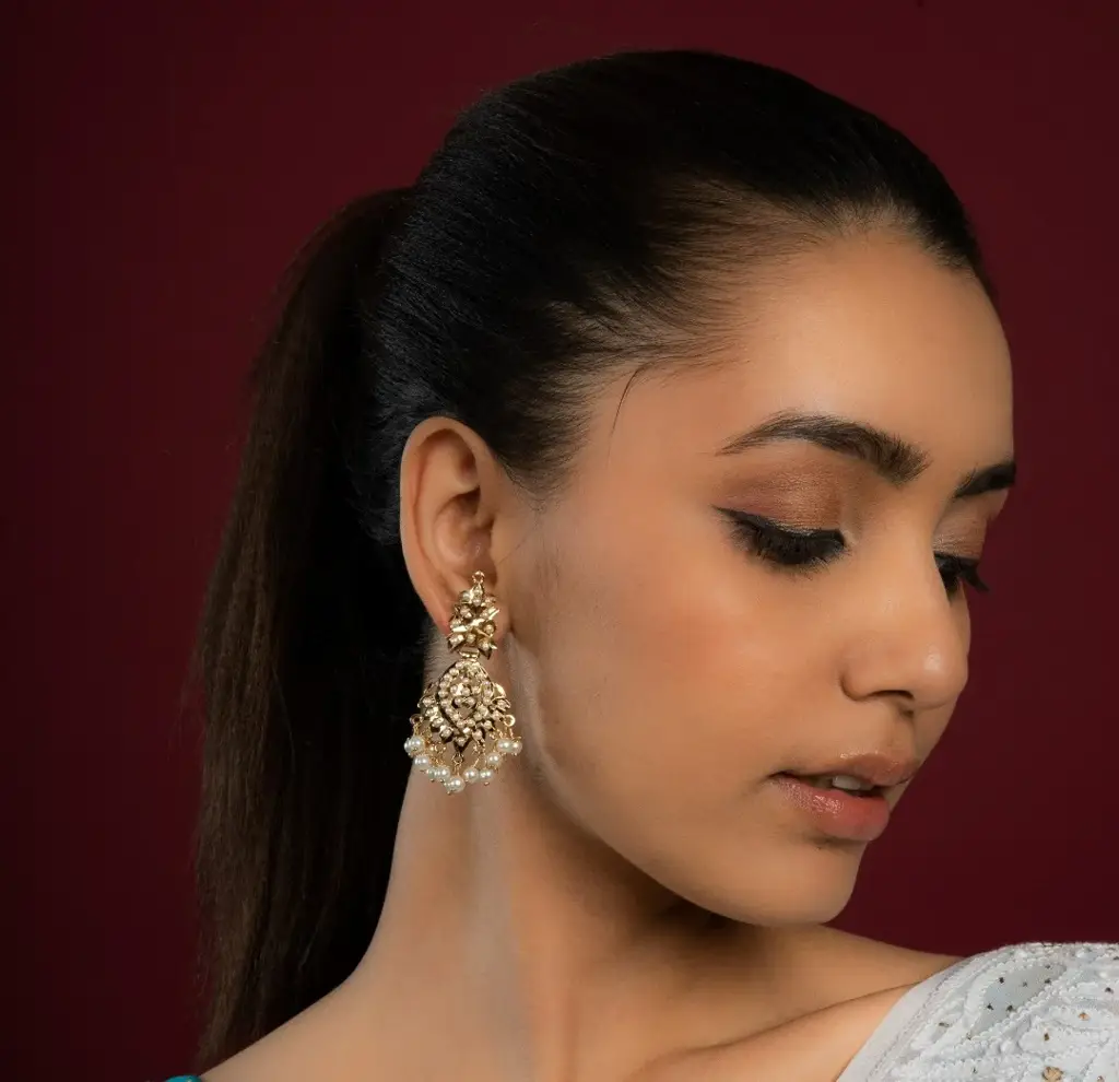 Anya Jadau Earrings : N253
