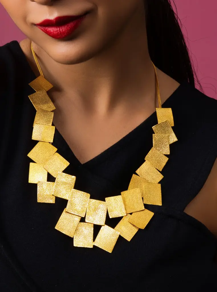 Square Serenity Necklace : MXNEC043