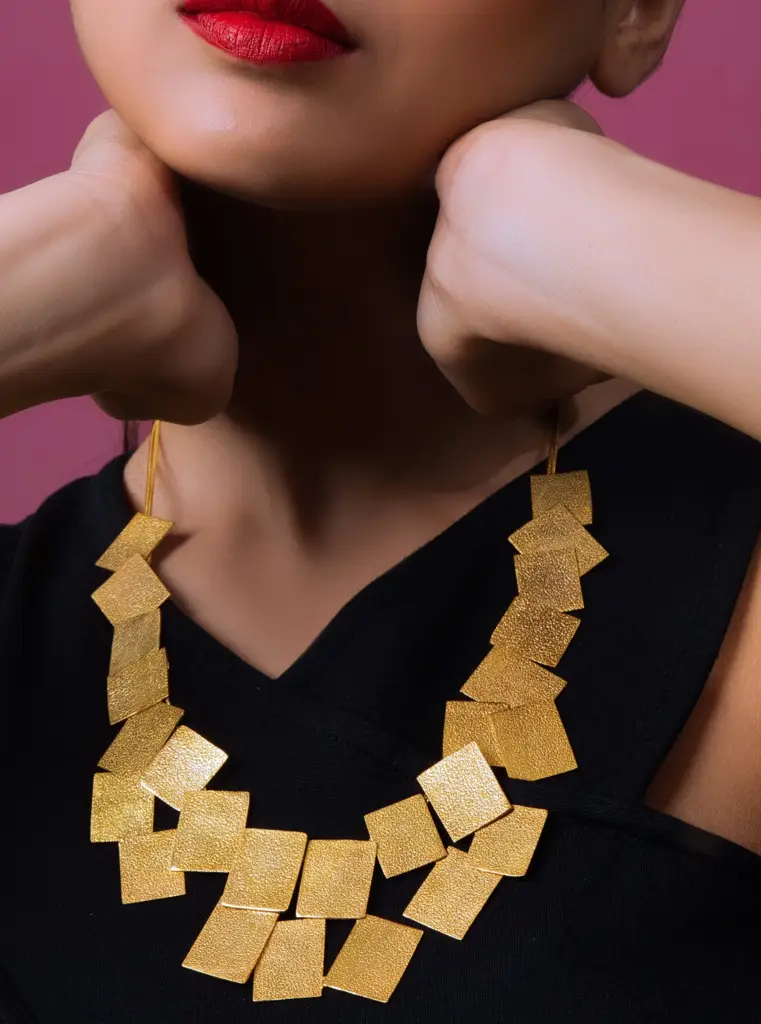 Square Serenity Necklace : MXNEC043