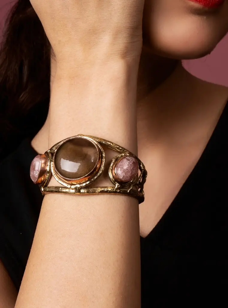 Trio Gemstone Cuff : SHCAR2601