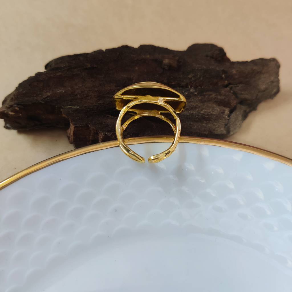 Round Evil Eye Ring : R-165(B)