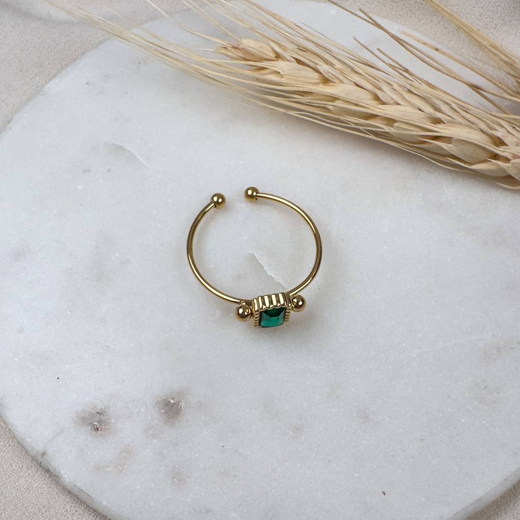 Emerald Juli Ring : R-EM-6-0