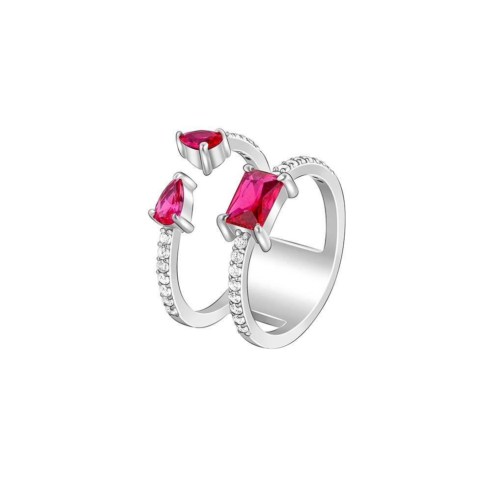 Giva 925 Sterling Silver Pinky Faux Stack Ring|Gift For Valentine | Gift For Girlfriend : R01004