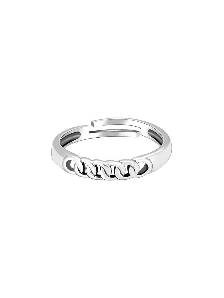 Giva 925 Sterling Silver Classic Chain Ring For Him