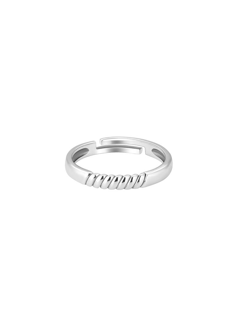 Giva 925 Sterling Silver Rope Ring For Her