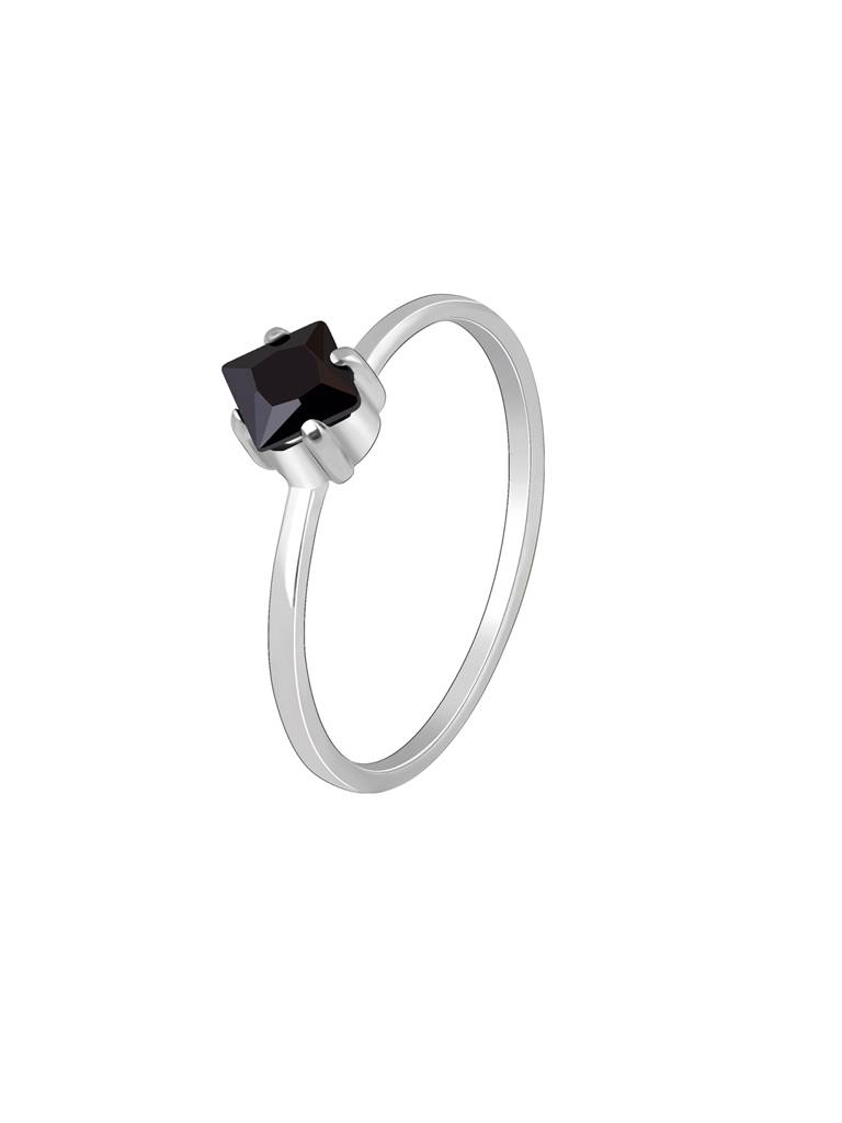 Giva 925 Sterling Silver Rockin Onyx Ring