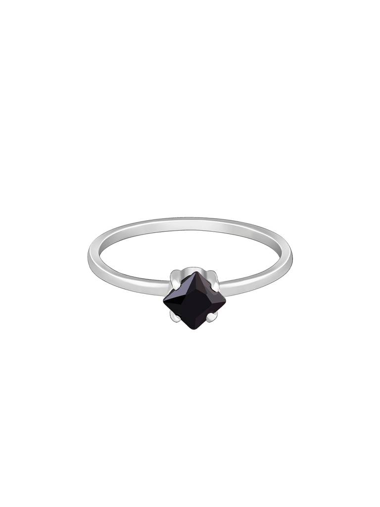 Giva 925 Sterling Silver Rockin Onyx Ring