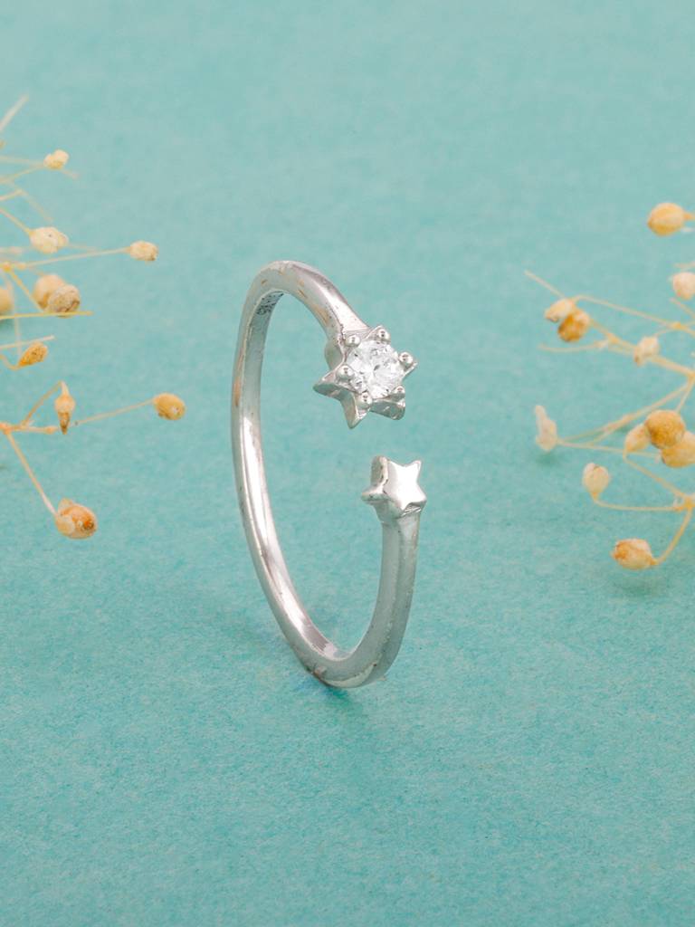 Giva 925 Sterling Silver Galactic Blaze Ring