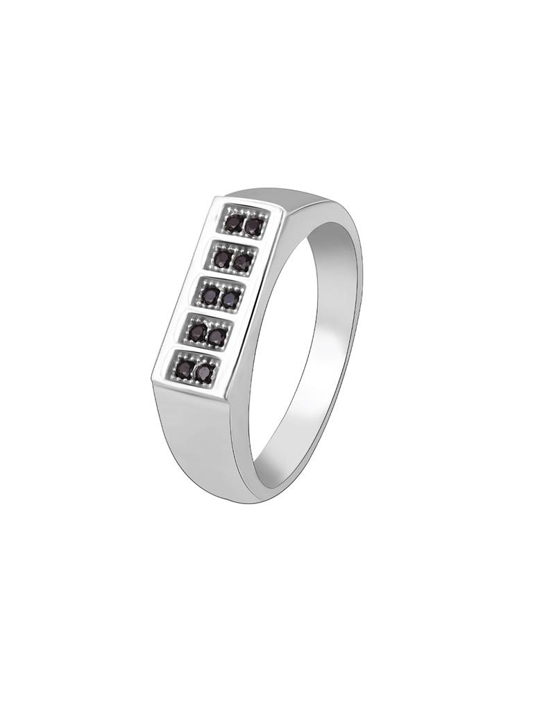 Giva 925 Sterling Silver Contemporary Minimalism Mens Ring