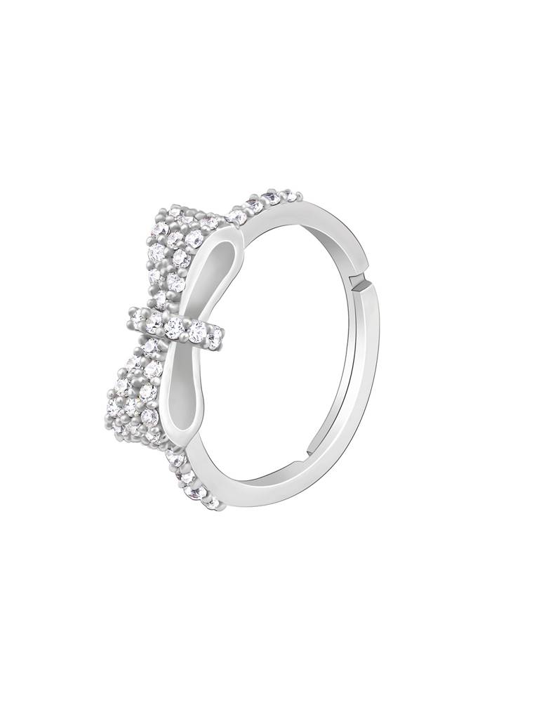 Giva 925 Sterling Silver Classic Bow Ring