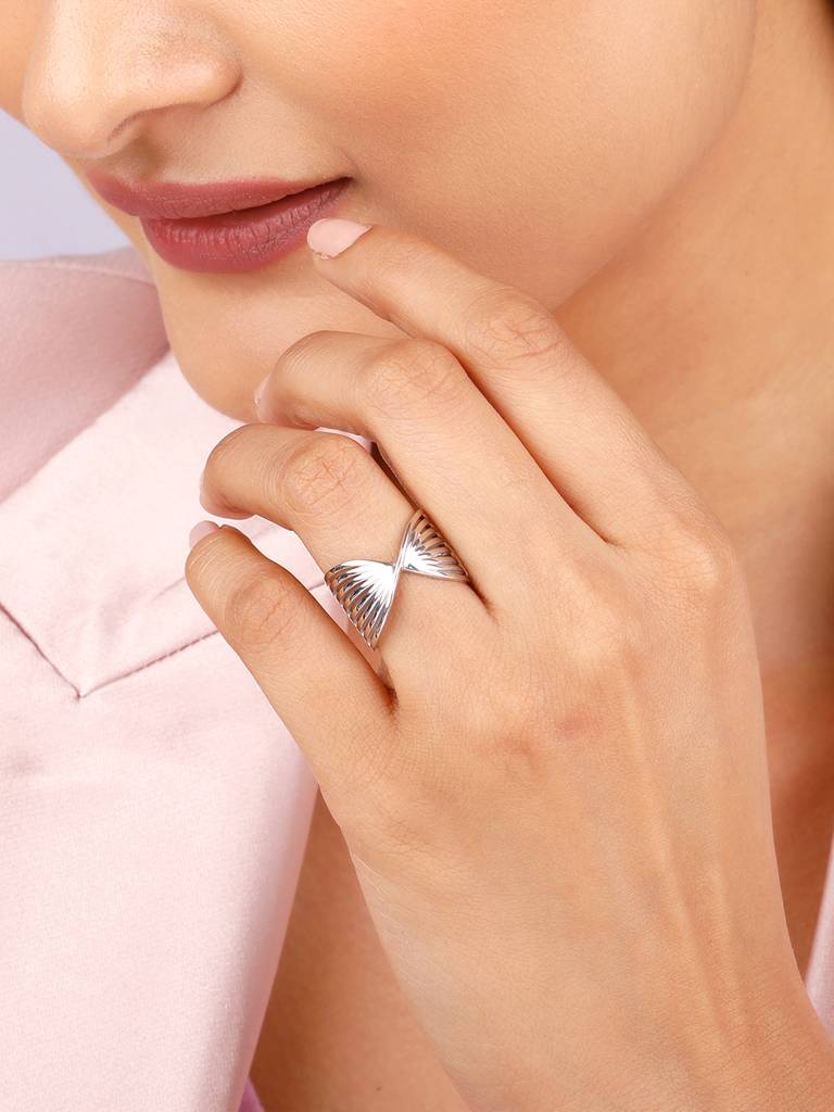 Giva 925 Sterling Silver Wrap Ring