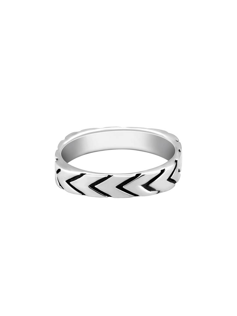 Giva 925 Oxidised Silver Classic Arrow Ring