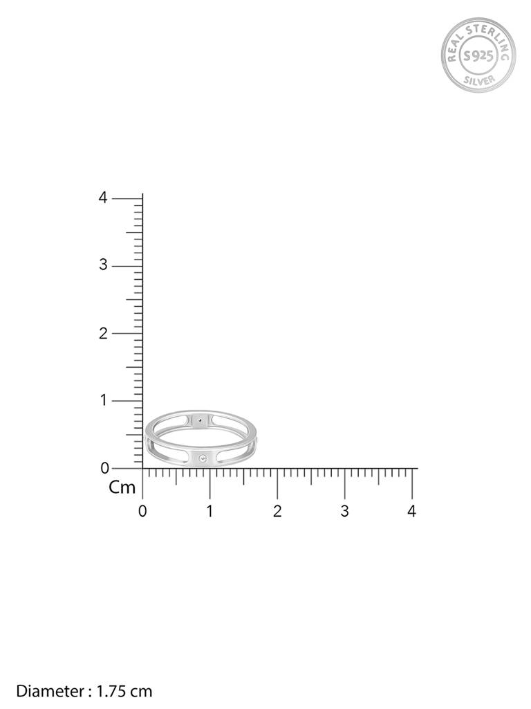 Giva 925 Sterling Silver Classic Link Ring For Her