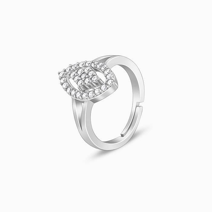 Giva 925 Sterling Silver Draped Dice Ring,Adjustable | Gifts For Women And Girls | With Ce : R01148