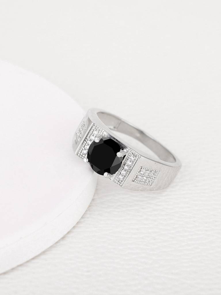 Giva 925 Sterling Silver Gentle Harmony Mens Ring
