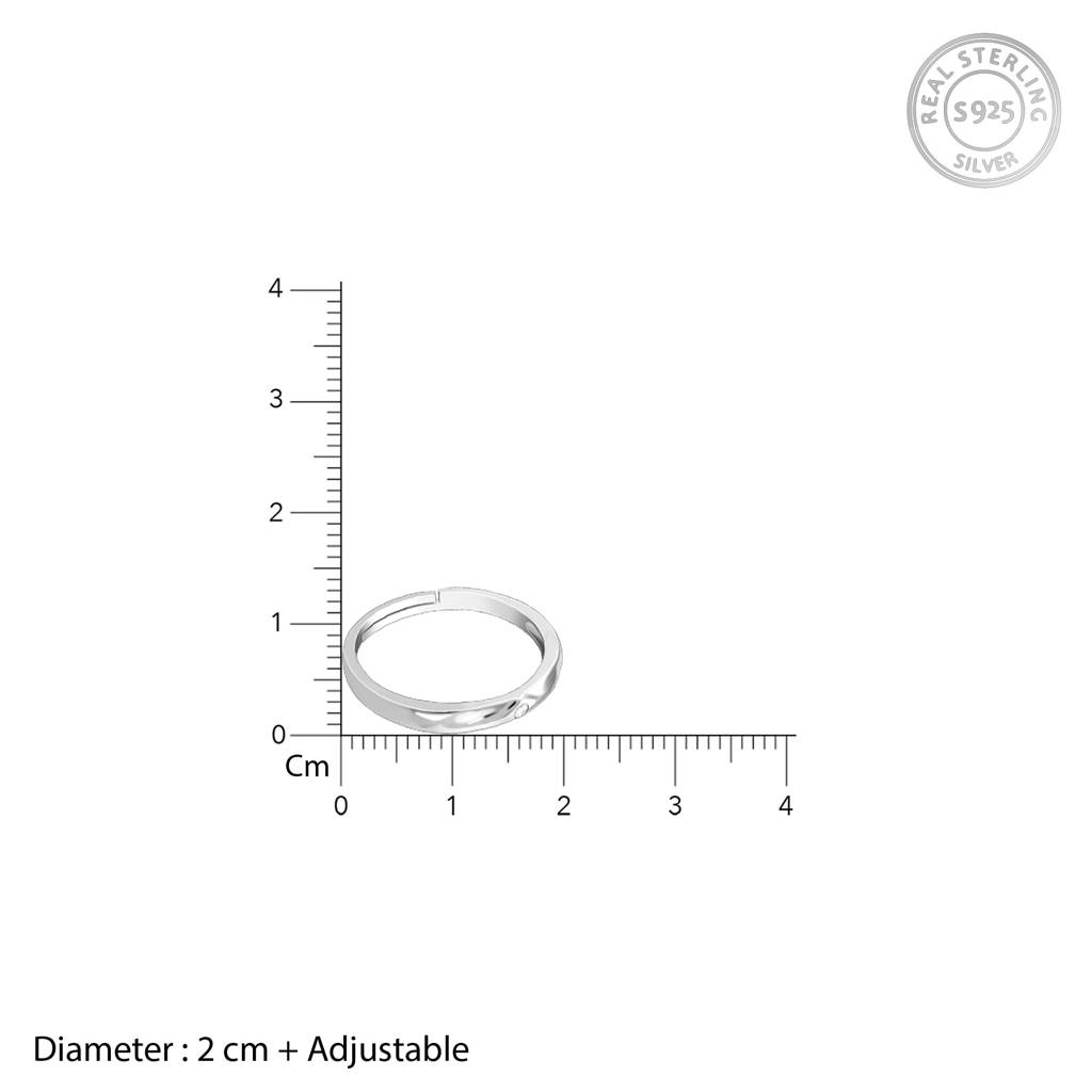 Silver Classic Couple Band : R011