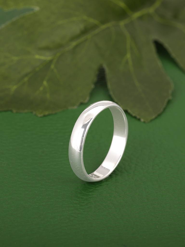 Giva 925 Sterling Silver Silver Modern Grace Mens Ring