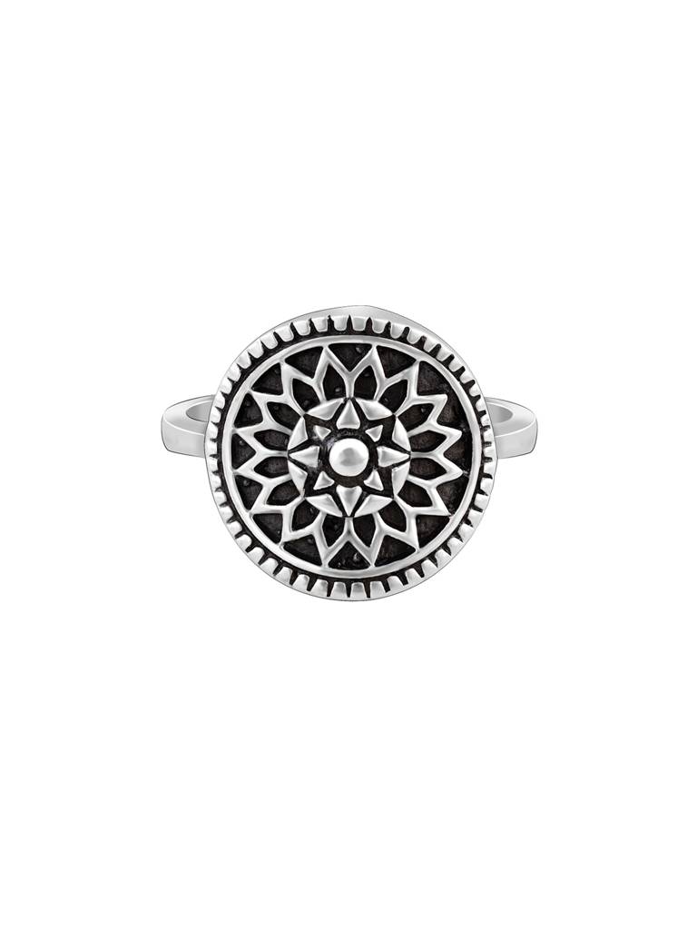 Giva 925 Sterling Silver Sunshine Oxidised Ring