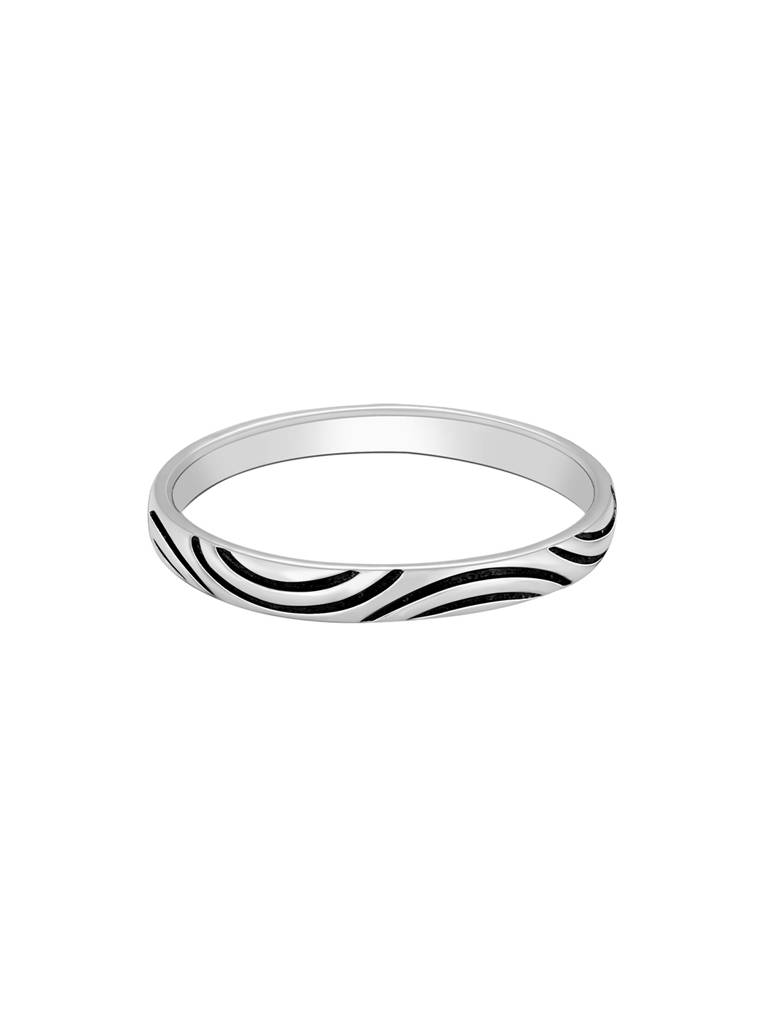 Giva 925 Sterling Silver Ripple Ring