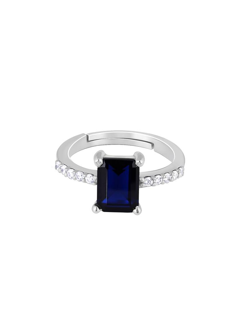 Giva 925 Sterling Silver Sapphire Brilliance Ring