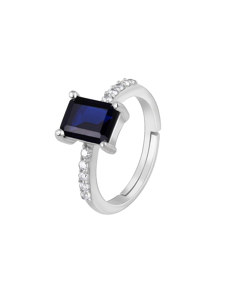 Giva 925 Sterling Silver Sapphire Brilliance Ring