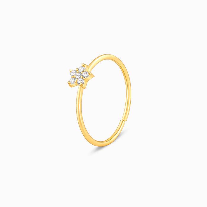 Golden Star Constellation Ring : R0126