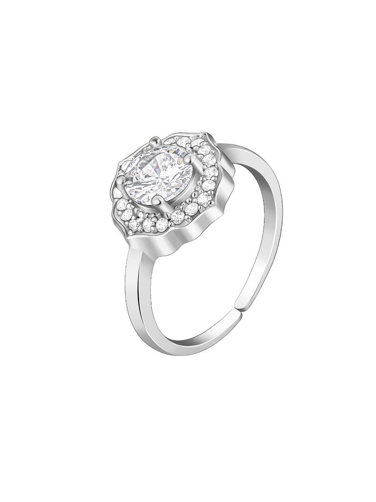 Giva 925 Sterling Silver Dazzling Horizon Ring
